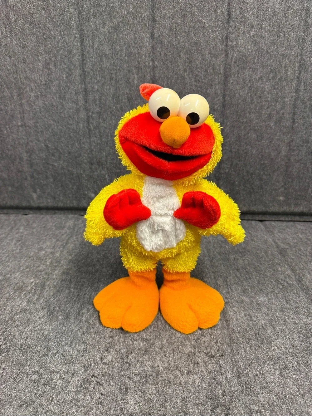 Fisher-Price Tickle me ELMO Yellow and Orange Plush Character